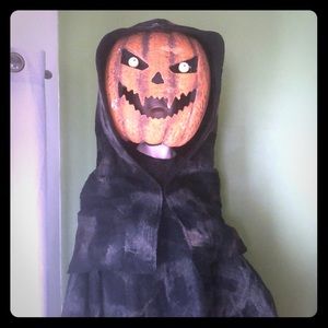 Adult Pumpkin Bobblehead Costume